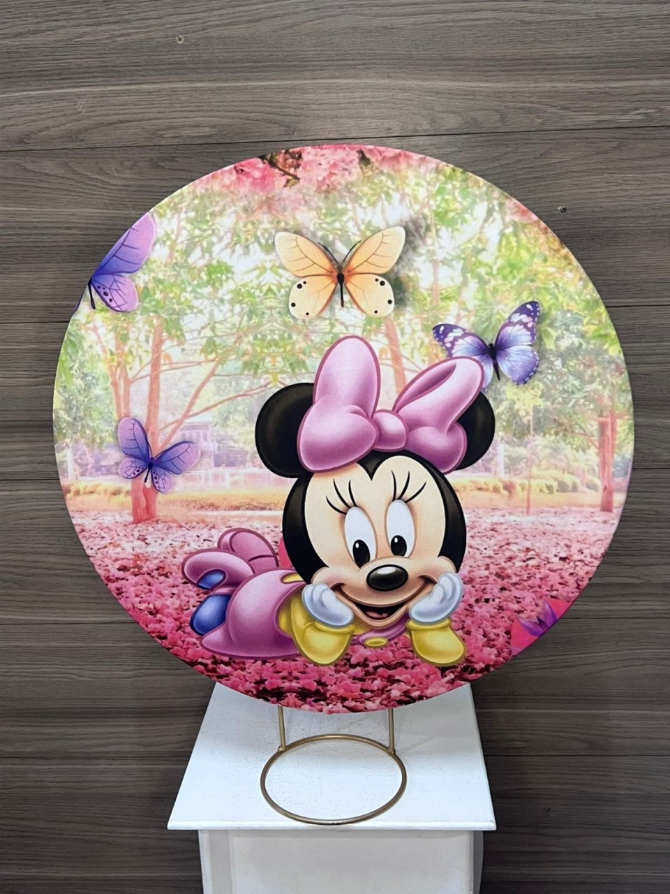 Mini Painel Minnei Baby - Decorações Mundo dos Sonhos