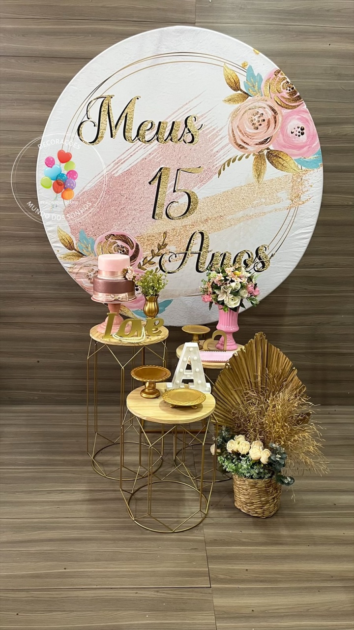 15 Anos - Decorações Mundo dos Sonhos