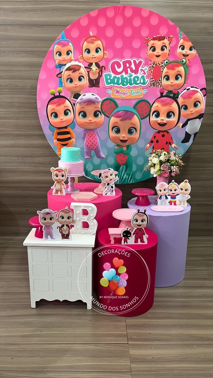 Cry Babies Magic Tears - Decorações Mundo dos Sonhos