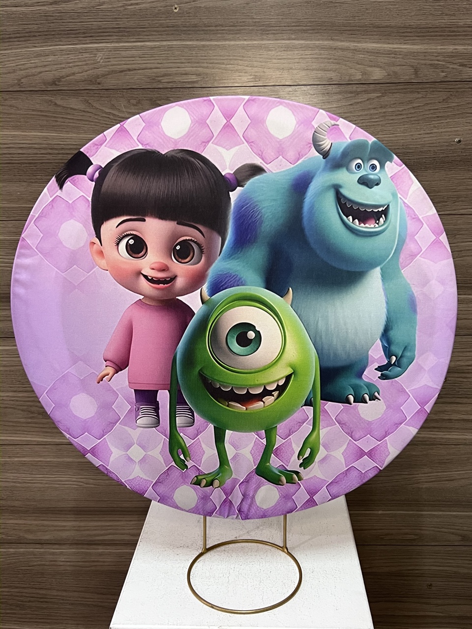Mini Painel Monstros S.a - Decorações Mundo dos Sonhos