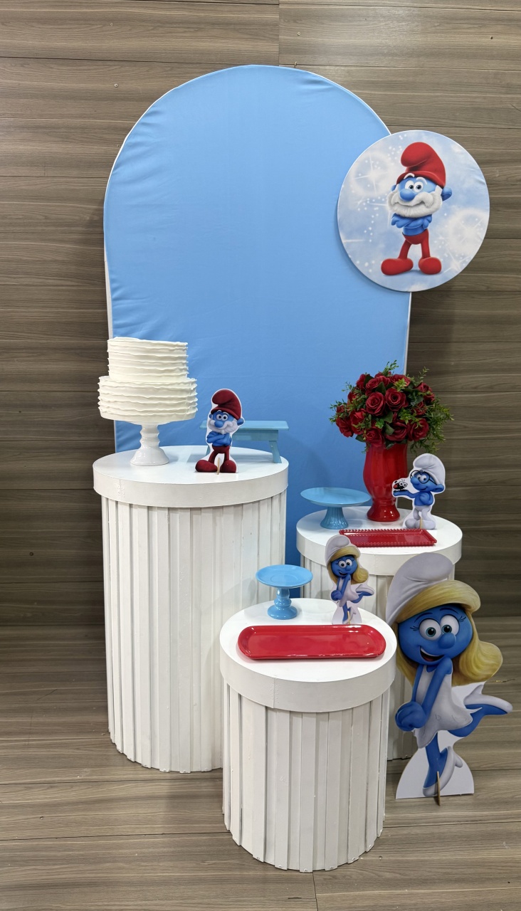 Smurfs - Decorações Mundo dos Sonhos