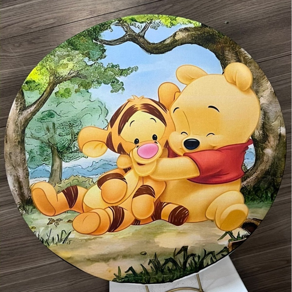Mini Painel Ursinho Poo - Decorações Mundo dos Sonhos