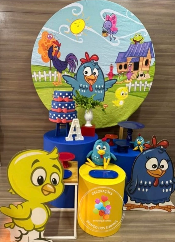Galinha Pintadinha - Decorações Mundo dos Sonhos