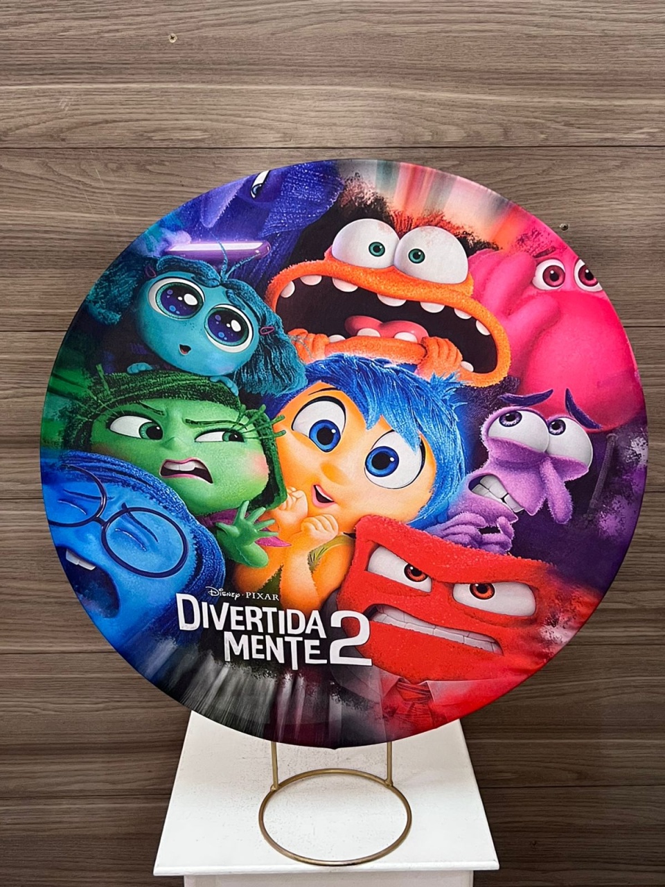 Mini Painel Divertidamente 2 - Decorações Mundo dos Sonhos