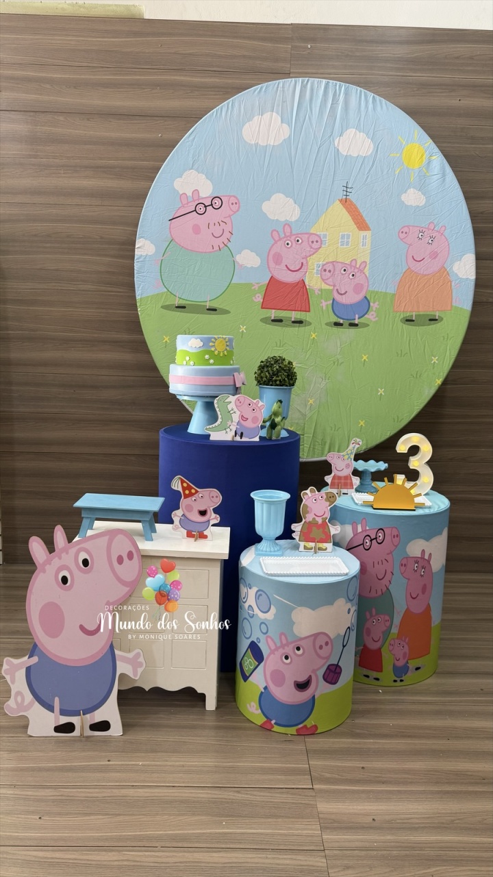 Peppa Jorge - Decorações Mundo dos Sonhos