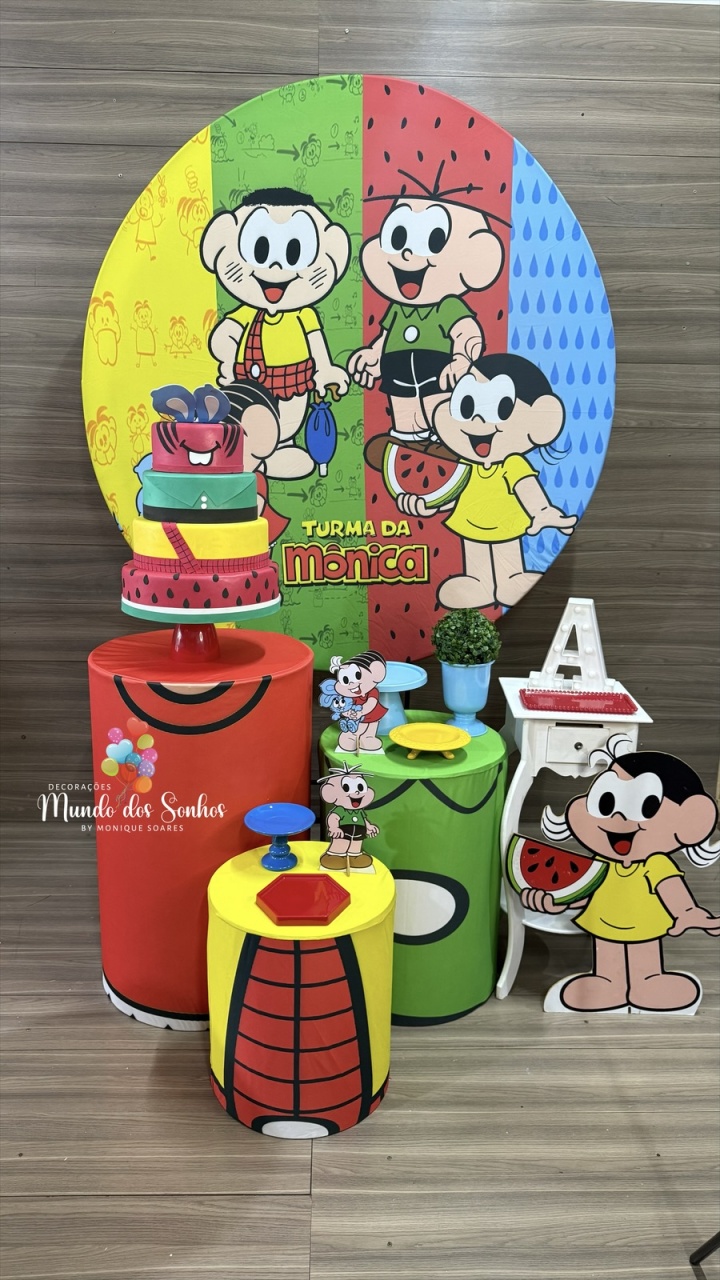 Turma da Mônica - Decorações Mundo dos Sonhos