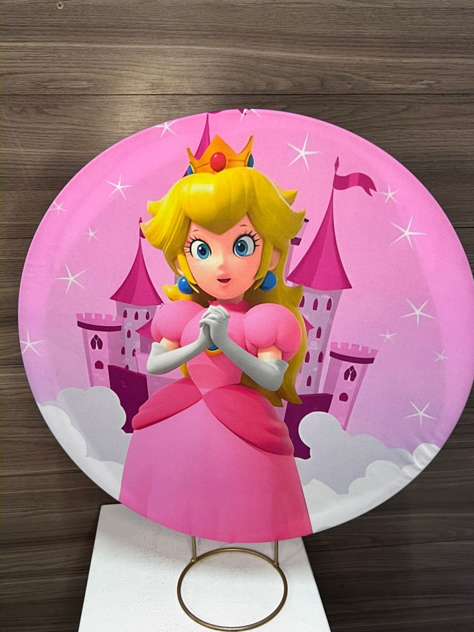 Mini Painel Princesa Peach - Decorações Mundo dos Sonhos