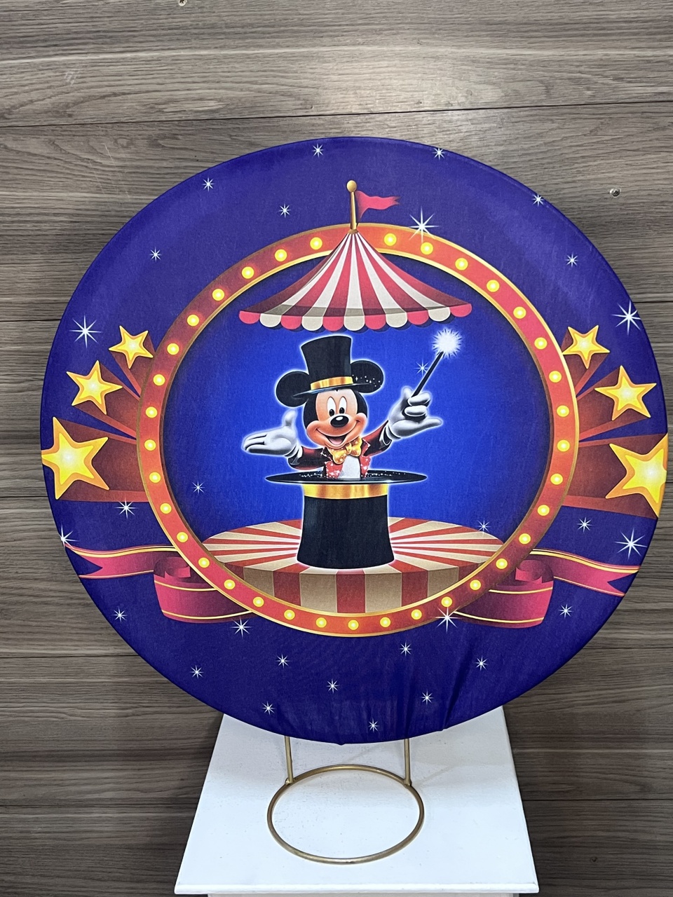 Mini Painel Mickey Circo - Decorações Mundo dos Sonhos