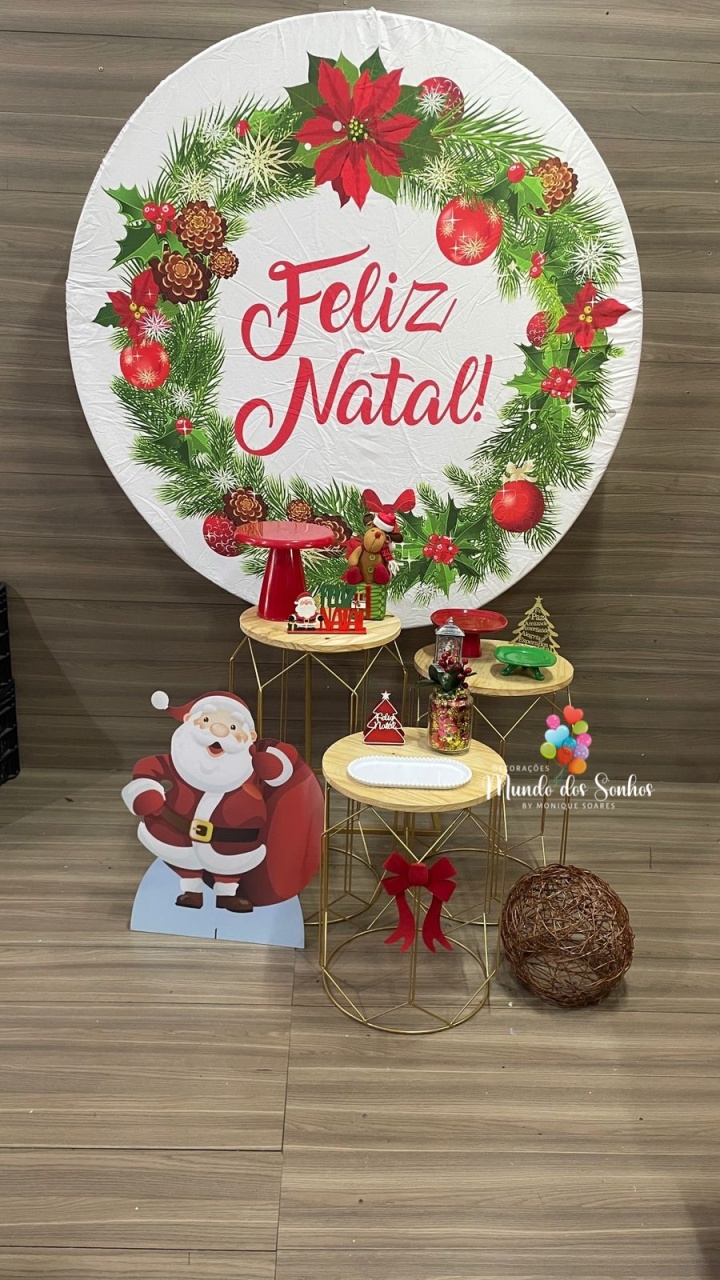 Feliz Natal - Decorações Mundo dos Sonhos