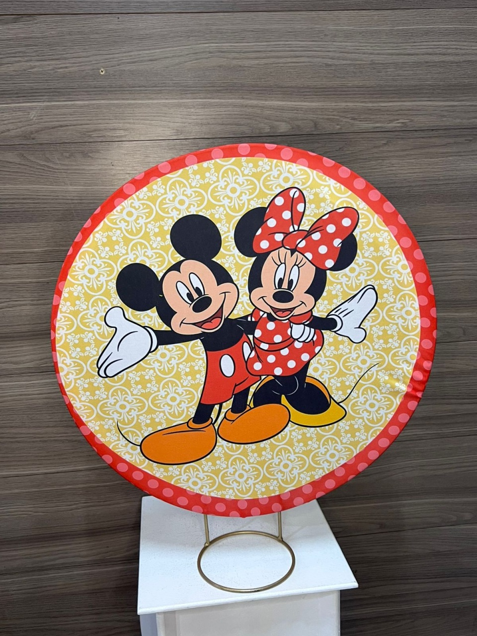 Mini Painel Minnei E Mickey - Decorações Mundo dos Sonhos