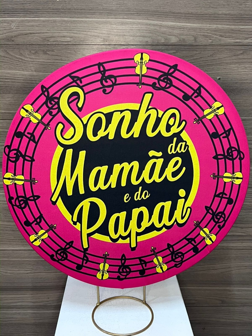 Mini Painel Sonho da Mamãe E Do Papai - Decorações Mundo dos Sonhos