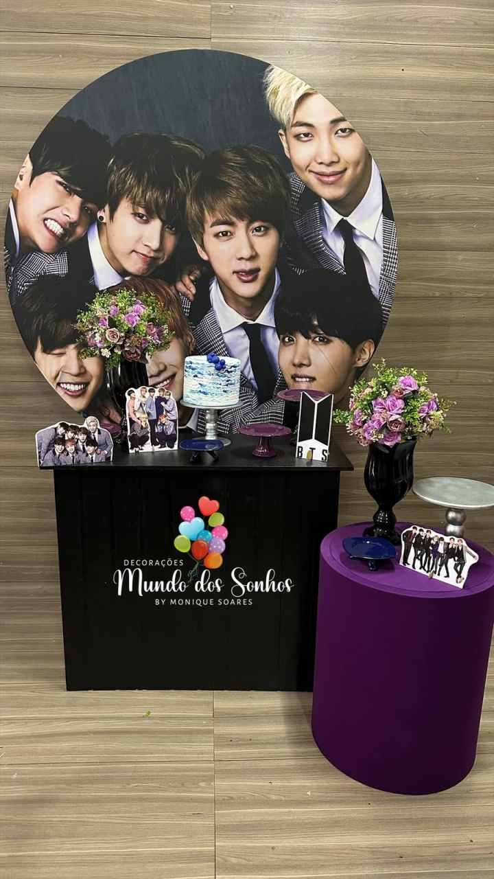 Bts - Decorações Mundo dos Sonhos