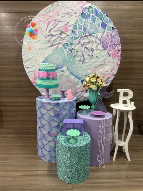 Sereia - Decorações Mundo dos Sonhos