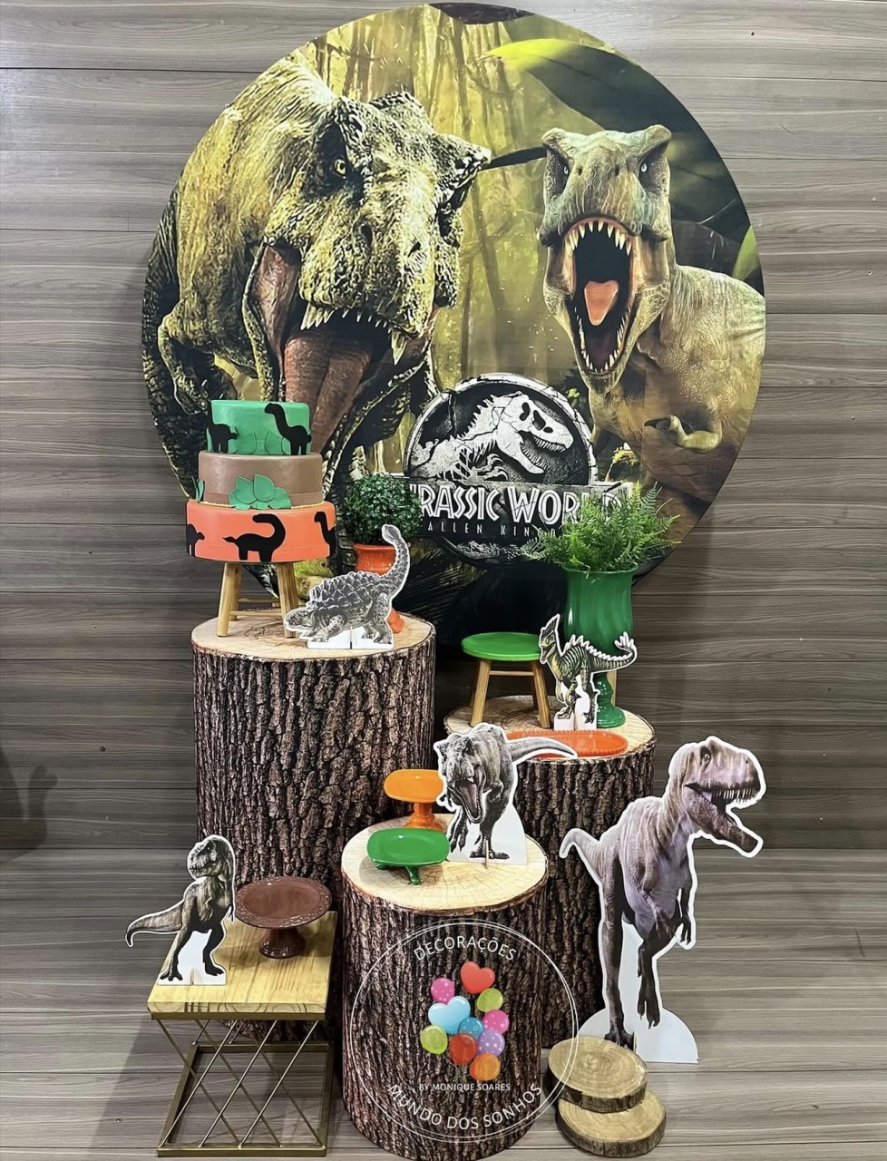 Dinossauro - Decorações Mundo dos Sonhos