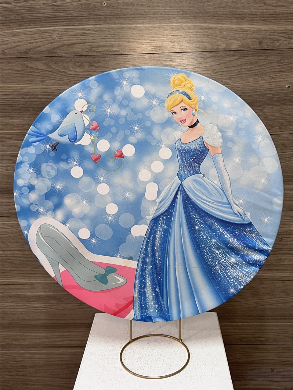 Mini Painel Cinderela  - Decorações Mundo dos Sonhos