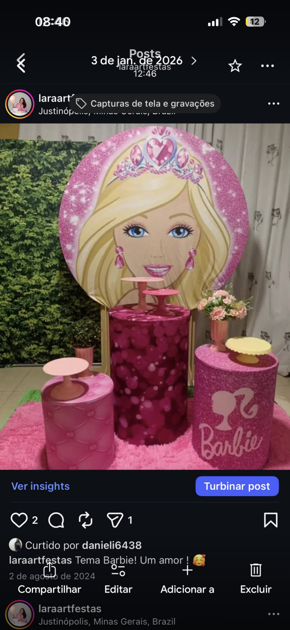 Kit Barbie - Lara Art Festas