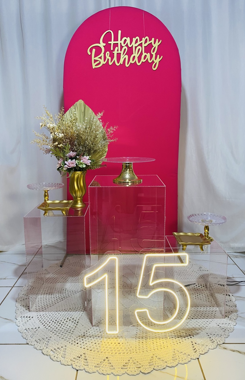 15 Anos Pink - Ateliê Faça a Festa