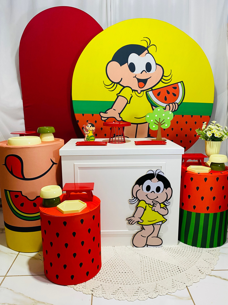 Completo- Magali Vermelha  - Ateliê Faça a Festa