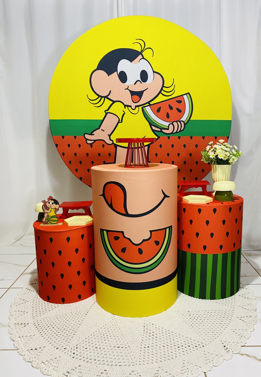 Básico- Magali Vermelha  - Ateliê Faça a Festa