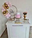 Festa Na Mesa - Kit Elegante - Mesa Branca - imagem 1