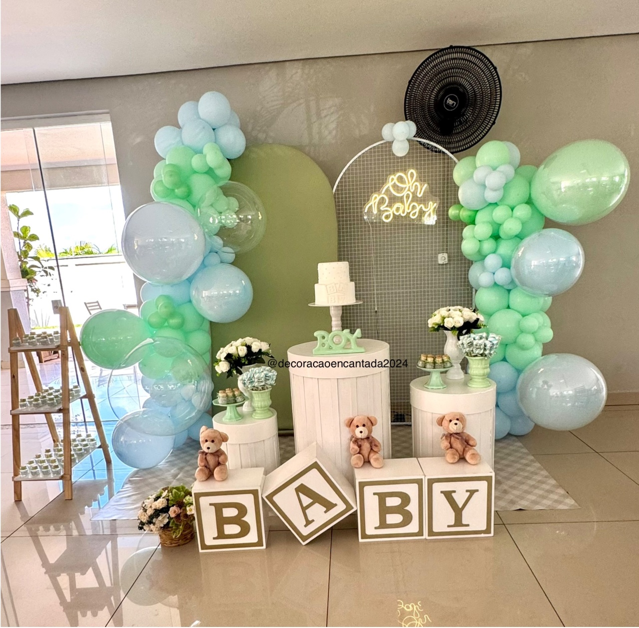 Chá de Bebê Grande - decoracaoencantada2024