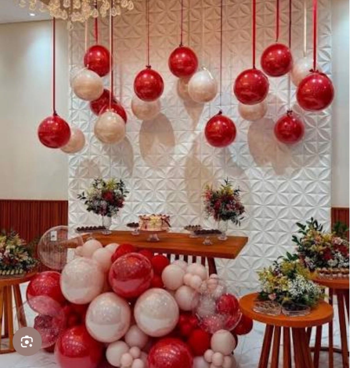 Colocação de Balões Encapsulados Teto - decoracaoencantada2024