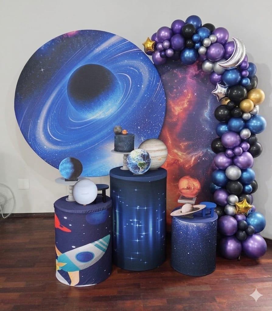 Kit Pegue E Monte Galáxia 2 - Tania  Marques Decorações 