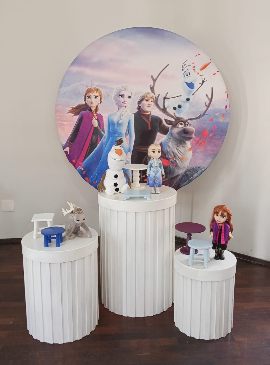 Kit Frozen 2 Com Bonecas Originais - Tania  Marques Decorações 