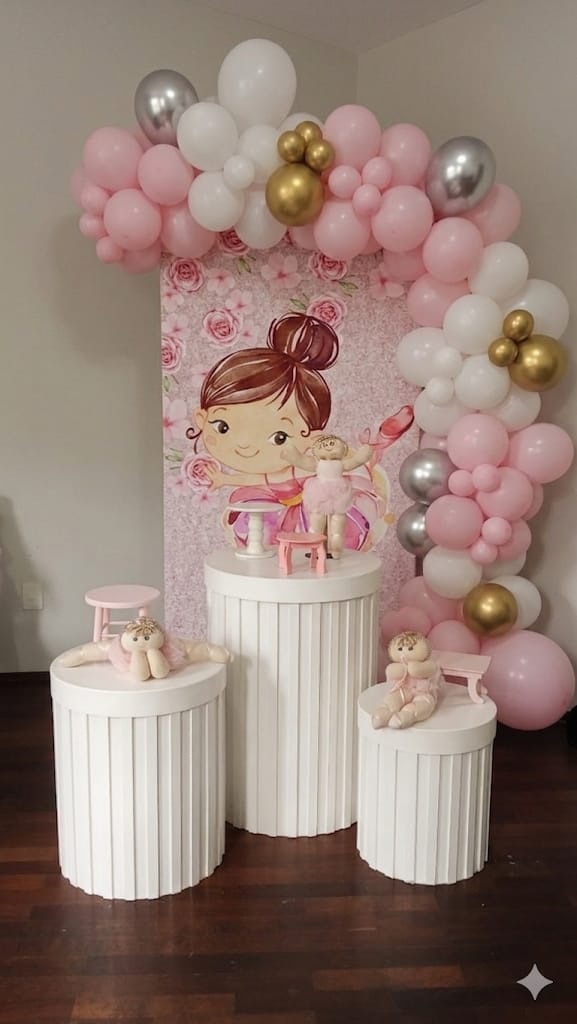 Kit Pegue E Monte Bailarina 2 - Tania  Marques Decorações 
