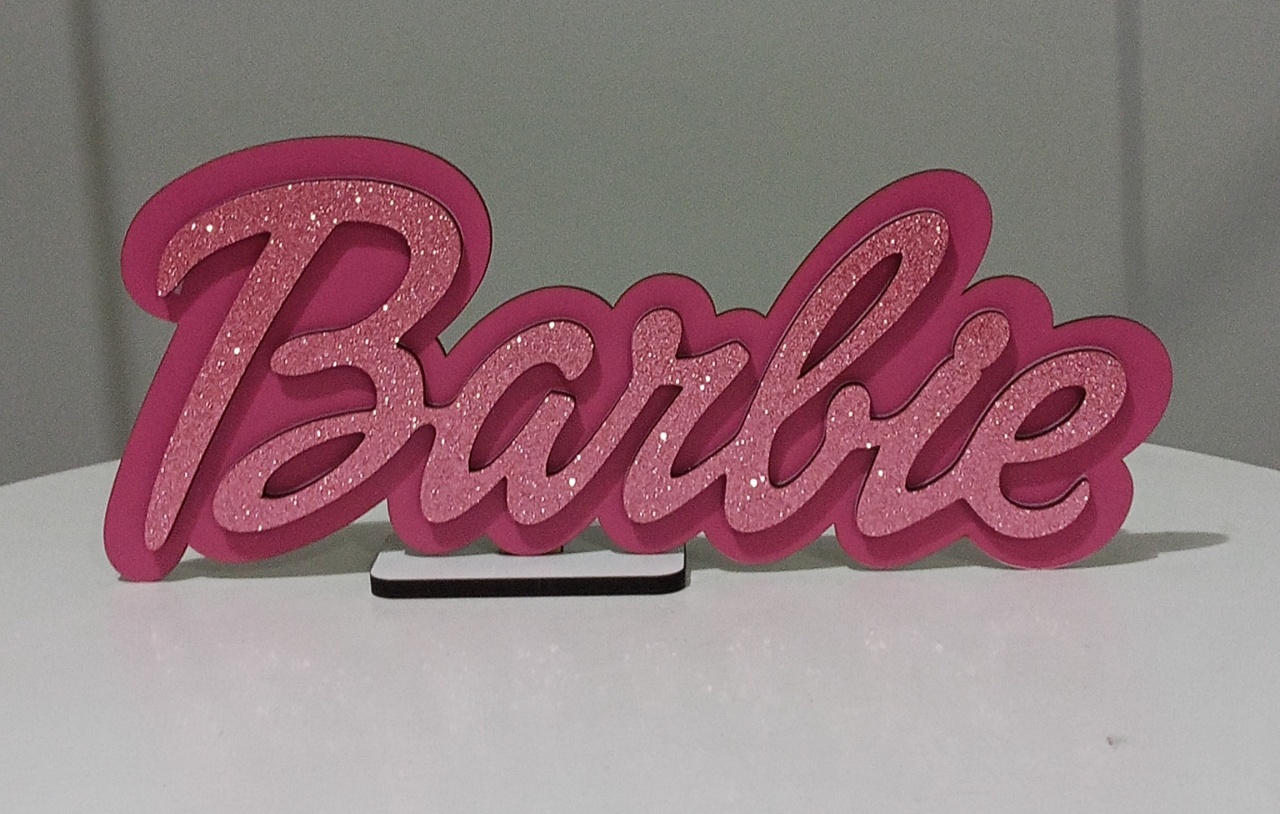 Nome Barbie - Tania  Marques Decorações 