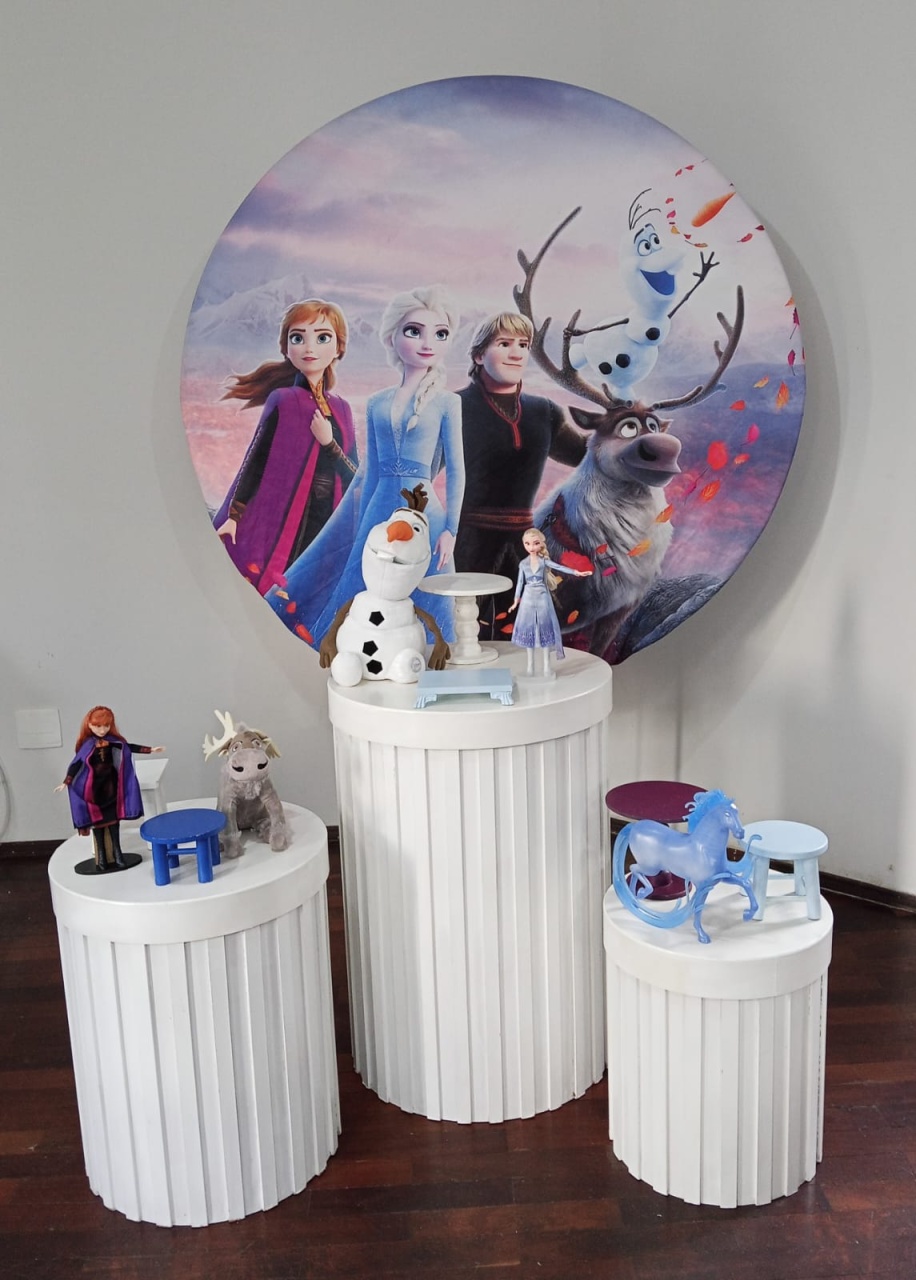 Kit Frozen 2 Com Animators - Tania  Marques Decorações 