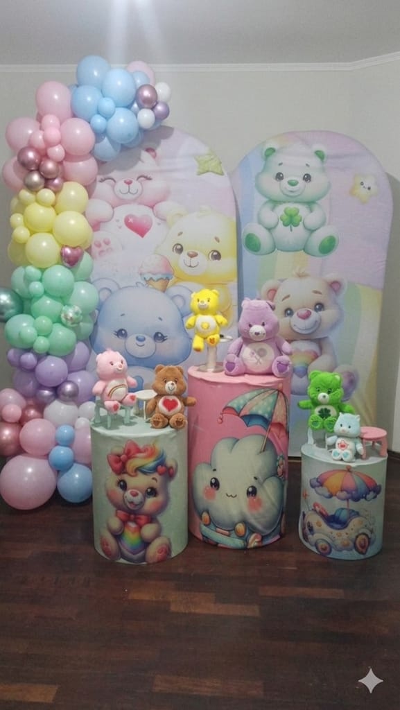 Kit Pegue E Monte Ursinhos Carinhosos 1 - Tania  Marques Decorações 