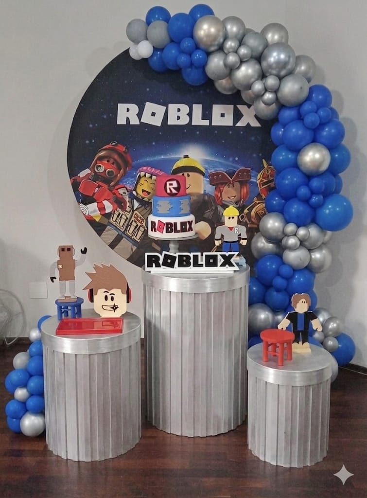 Kit Pegue E Monte Roblox - Tania  Marques Decorações 