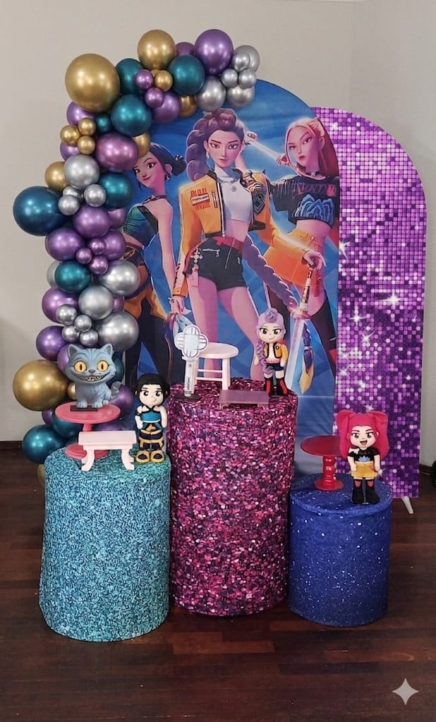 Kit Pegue E Monte Guerreiras Do Kpop 1 - Tania  Marques Decorações 