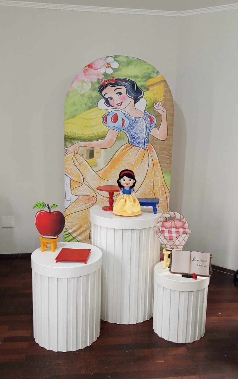 Kit Pegue E Monte Branca de Neve 2 - Tania  Marques Decorações 
