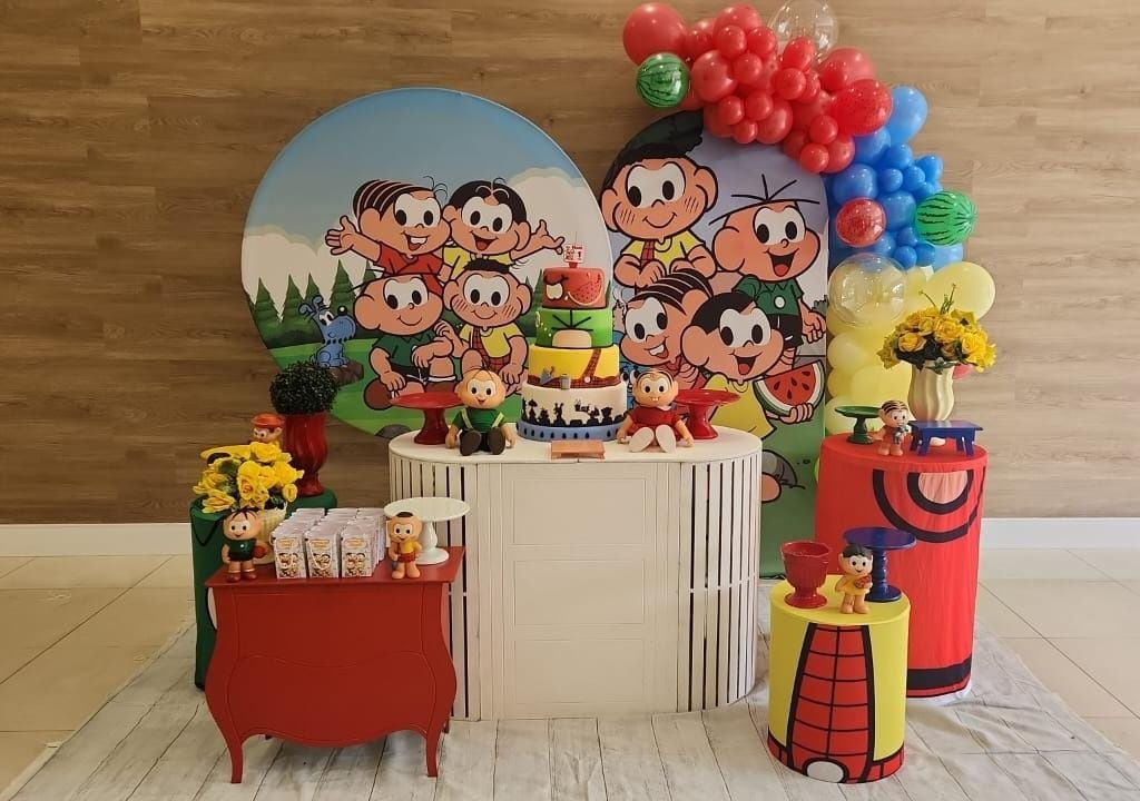 Turma da Mônica - Tania  Marques Decorações 