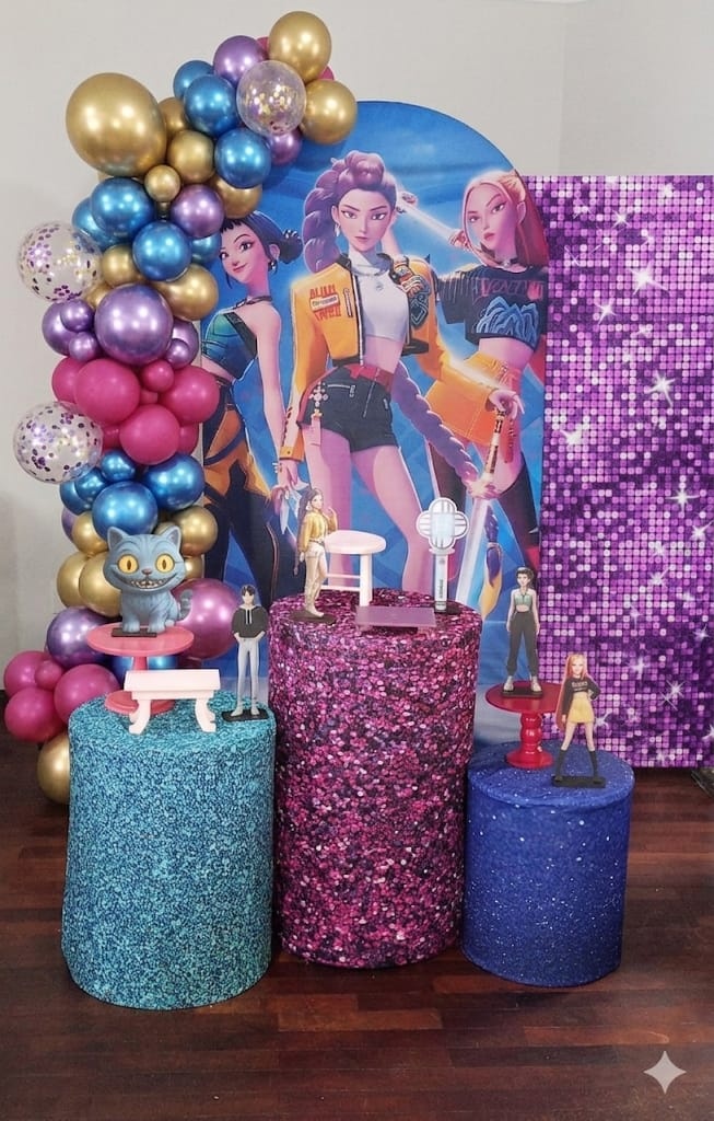Kit Pegue E Monte Guerreira Do Kpop 2 - Tania  Marques Decorações 