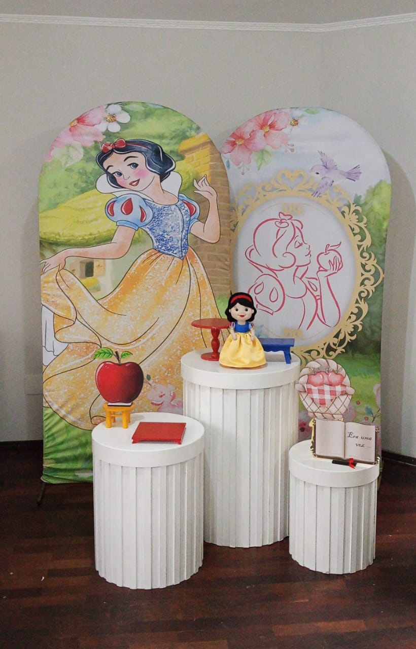 Kit Pegue E Monte Branca de Neve 1 - Tania  Marques Decorações 