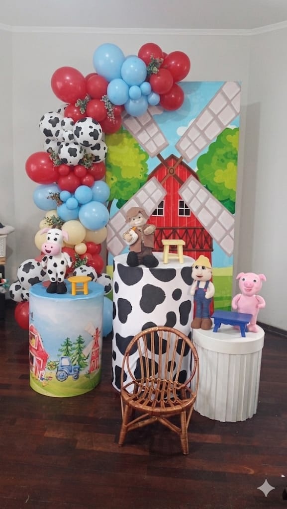 Kit Pegue Monte Fazendinha - Tania  Marques Decorações 
