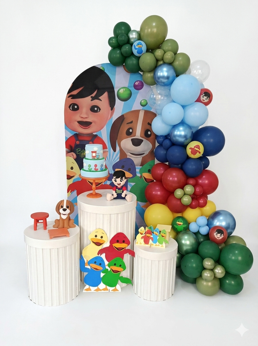 Kit Pegue E Monte Bento E Totó, Balões Cobrados A Parte - Tania  Marques Decorações 