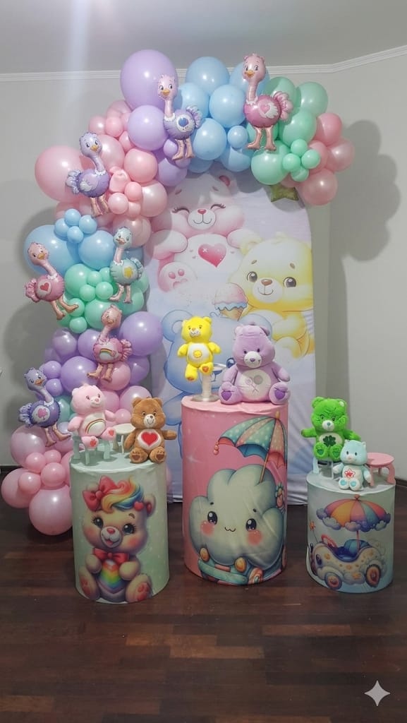 Kit Pegue E Monte Ursinhos Carinhosos 2 - Tania  Marques Decorações 