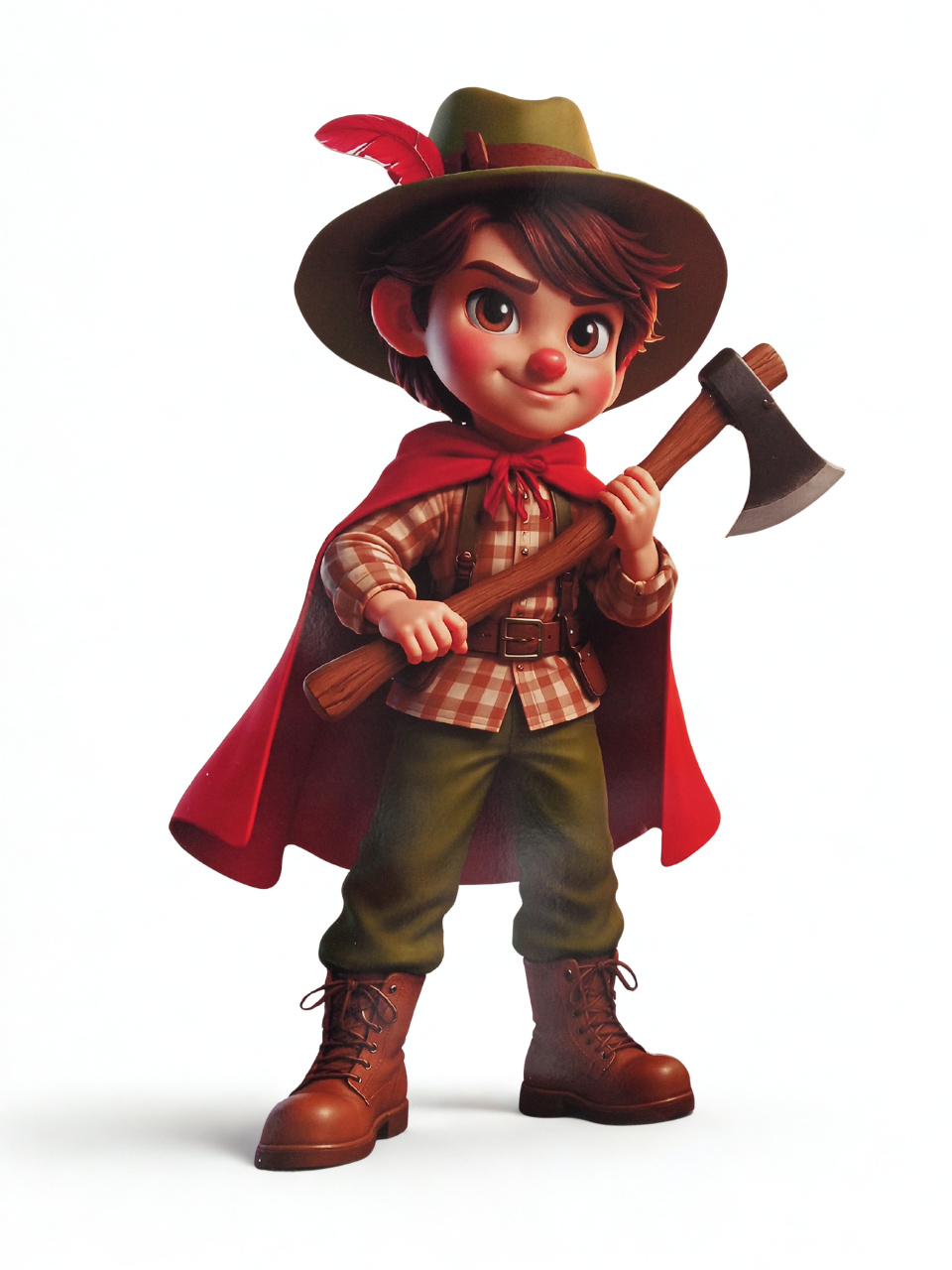 Caçador, Chapeuzinho Vermelho - Tania  Marques Decorações 