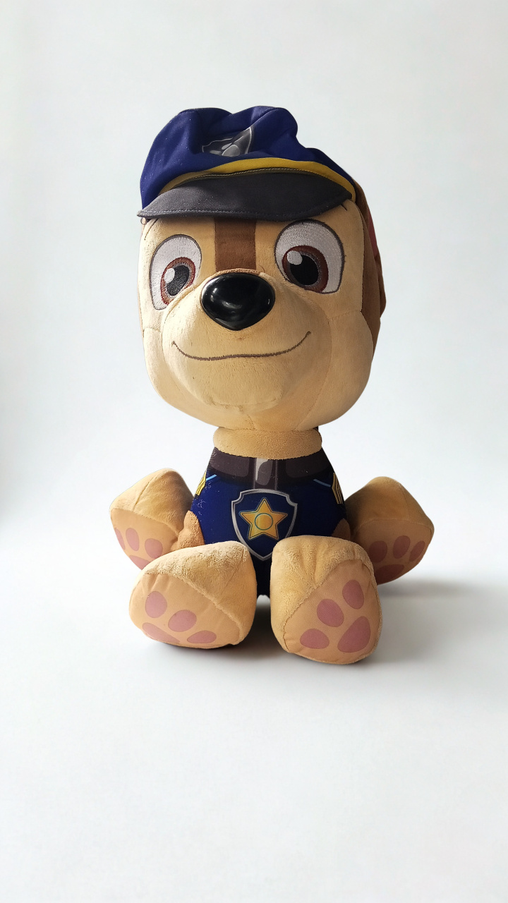 Pelúcia Patrulha Canina Chase G - Tania  Marques Decorações 