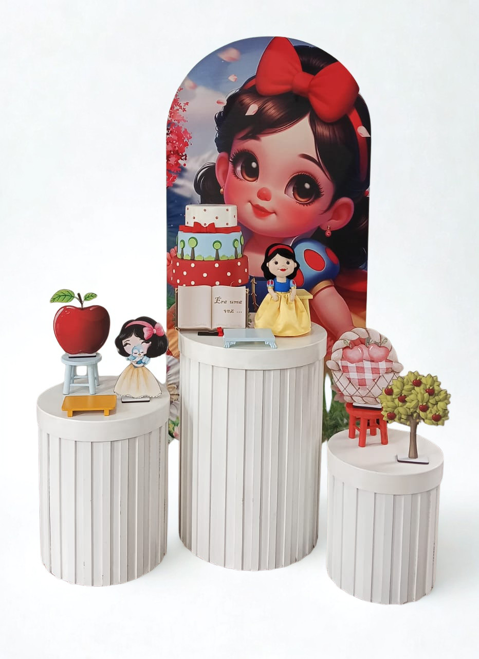 Kit Pegue E Monte Branca de Neve Baby - Tania  Marques Decorações 