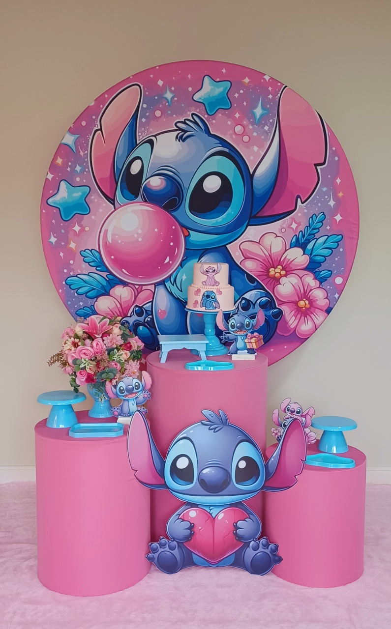 Stich Chiclete Bronze - Decorecomcarinho