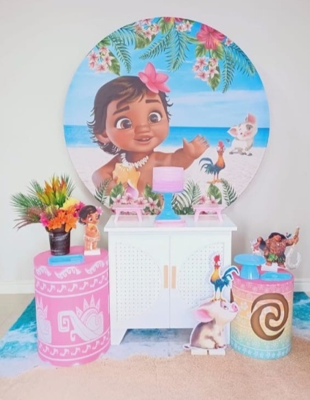 Moana Baby Prata - Decorecomcarinho