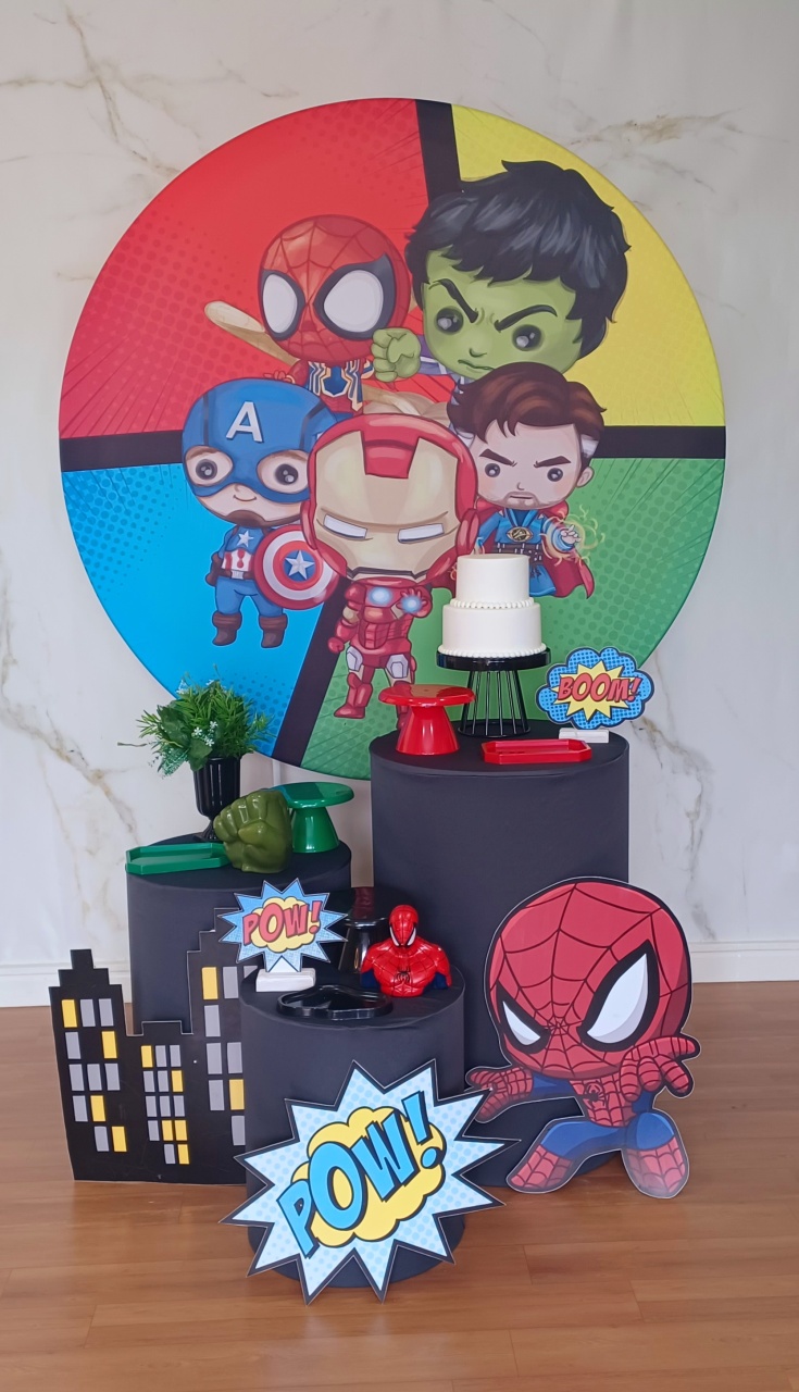 Vingadores Baby Bronze - Decorecomcarinho