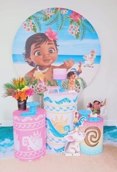 Moana Baby Bronze - Decorecomcarinho