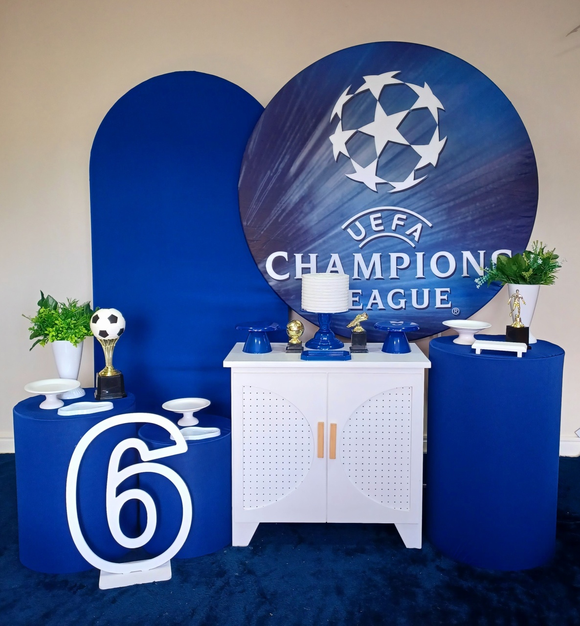 Champions Legue Ouro - Decorecomcarinho
