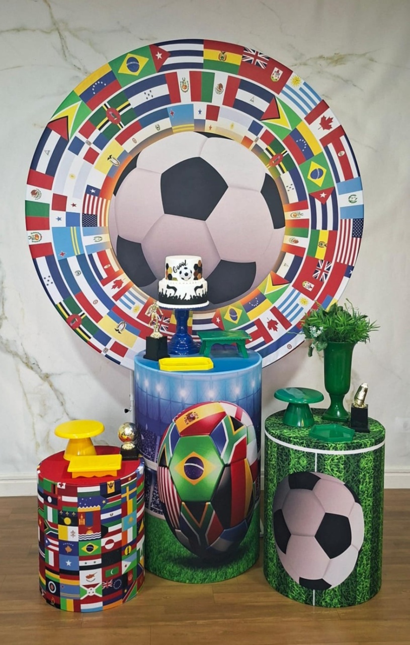 Futebol Copa Bronze - Decorecomcarinho
